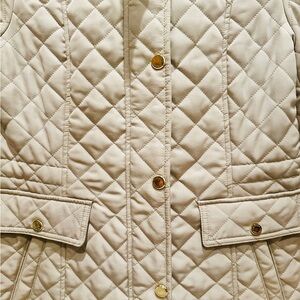 Laundry by Shelli Segal Beige Padded Jacket